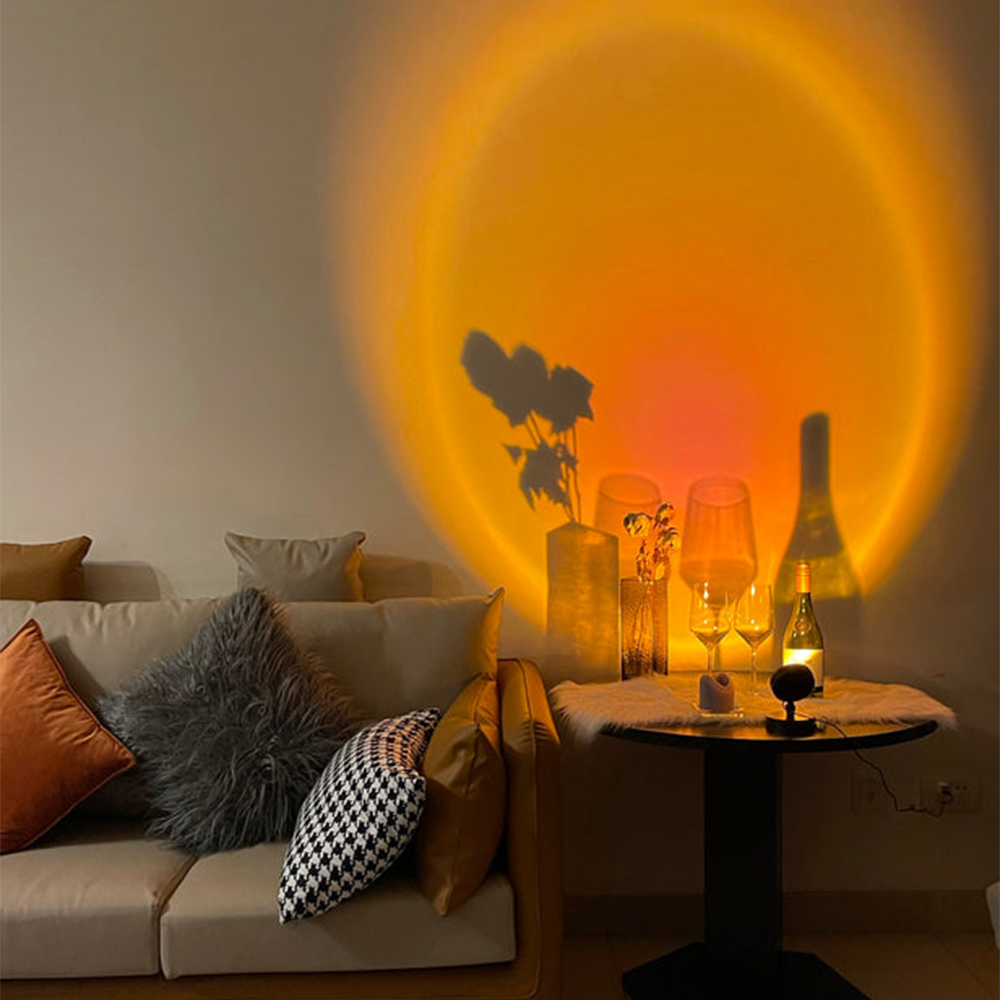 LED Solnedgång Ambient Belysning för Sovrum
