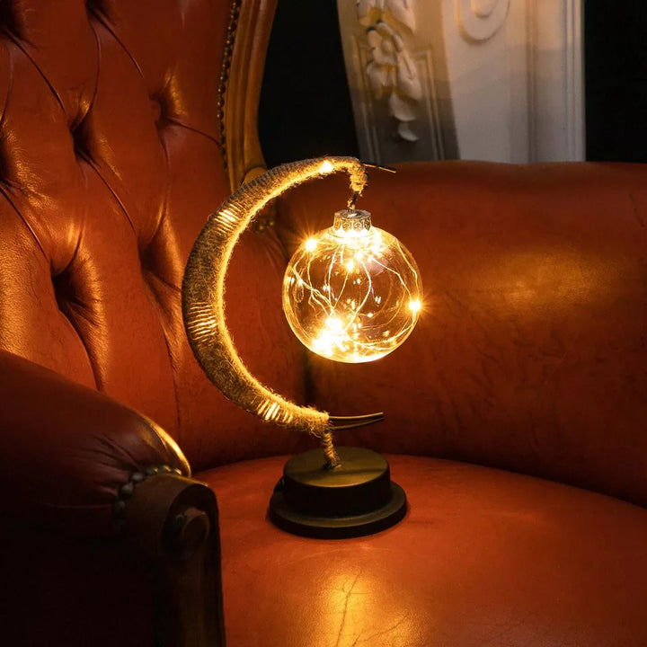 Bordslampa LED Månlampa för Sovrum