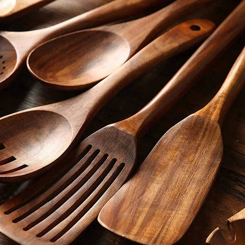 EcoChef - Redskapsset i teak