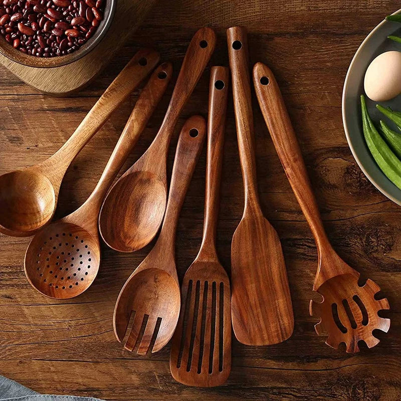 EcoChef - Redskapsset i teak