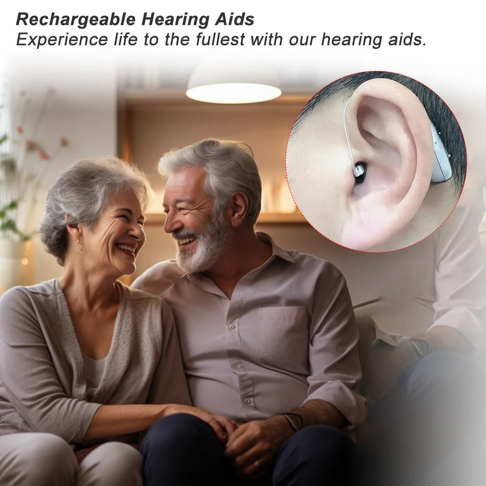 Hörhjälpmedel Bluetooth Laddningsbara Bullerdämpande