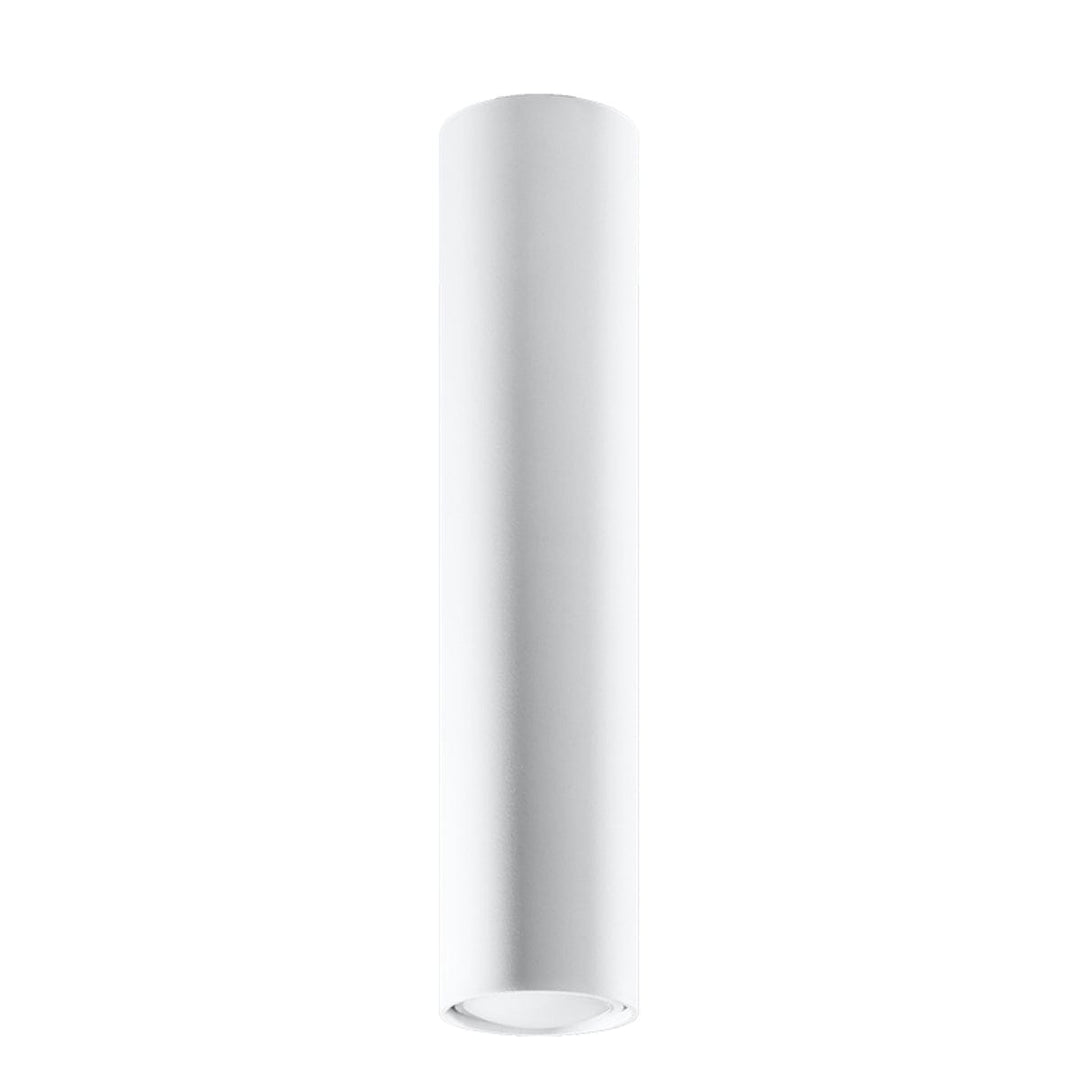 LAGOS 40 Vit Taklampa - Modern Minimalistisk Design - Hållbart Stål - Lätt Installation - GU10 Glödlampa Kompatibel