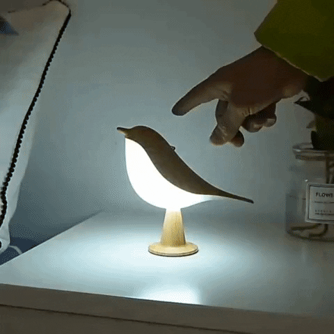 LumiBird – Lugnande nattlampa med fågelsiluett