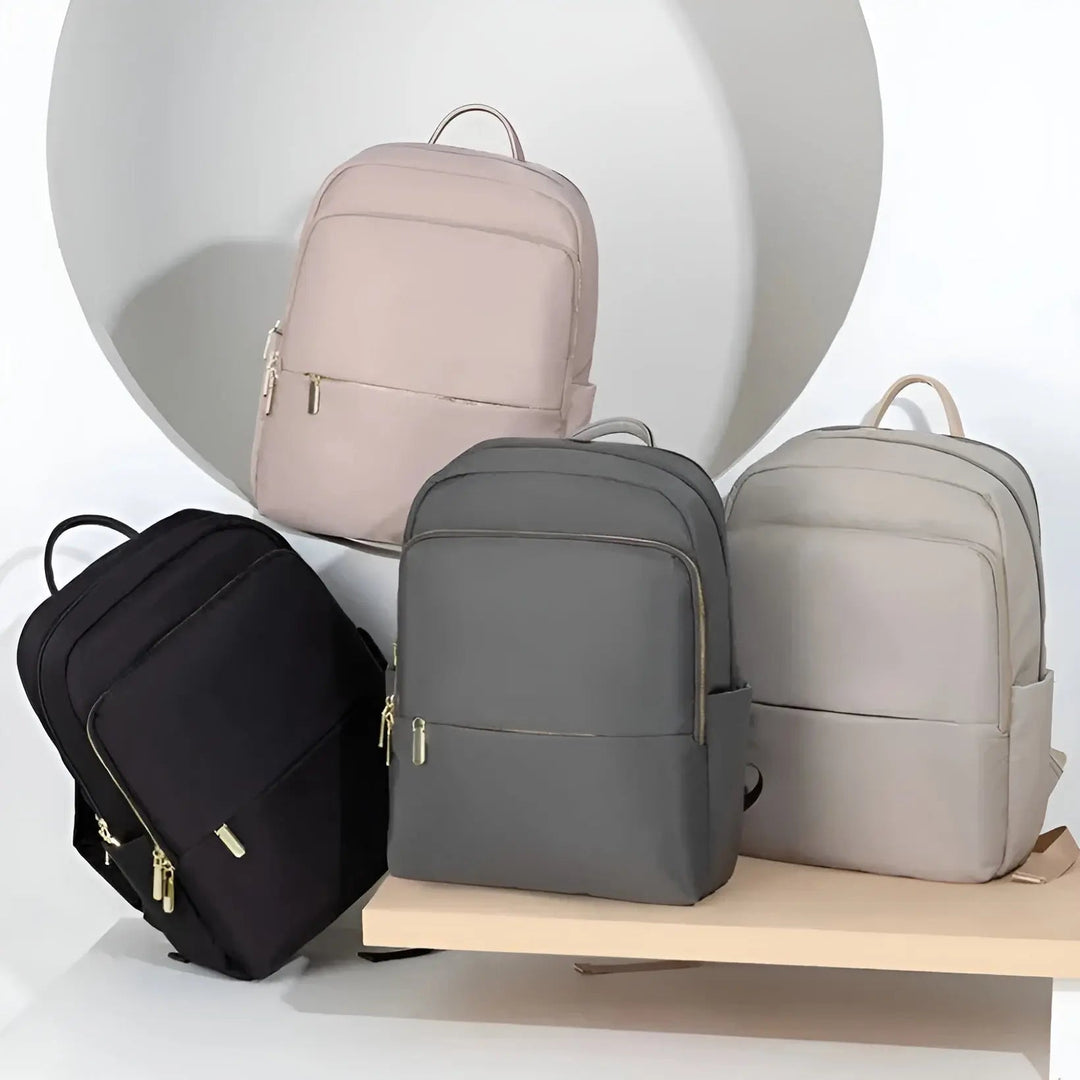 Carvallo Rucksack LivaSmart Urban | Vattentät &amp; Lätt | För Laptop &amp; Vardag | 28×12×38 cm