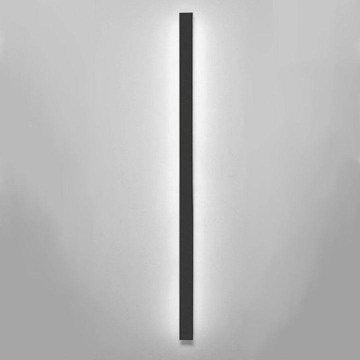 Aluminium Bakbelyst Modern Vägglampa