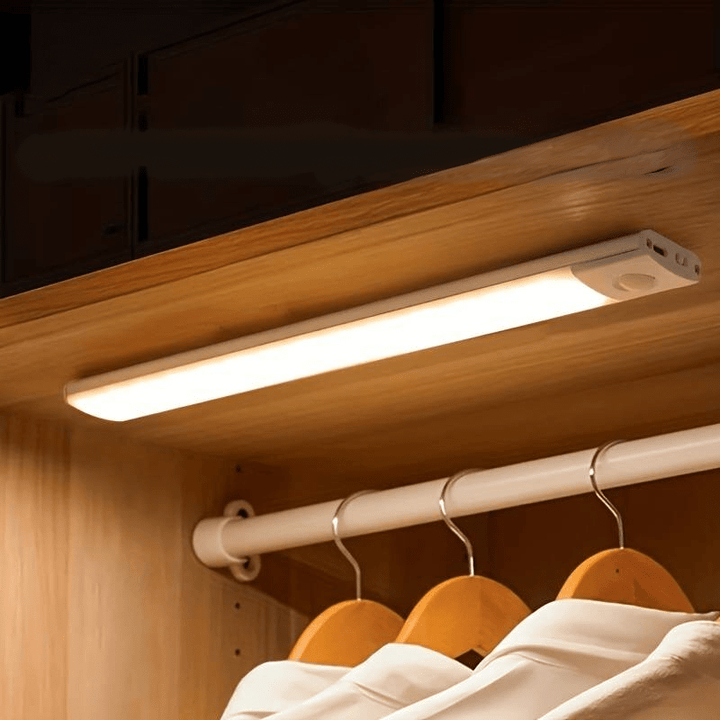 Uppladdningsbar rörelsesensor LED-skåpbelysning - Under skåpbelysning med rörelsesensor