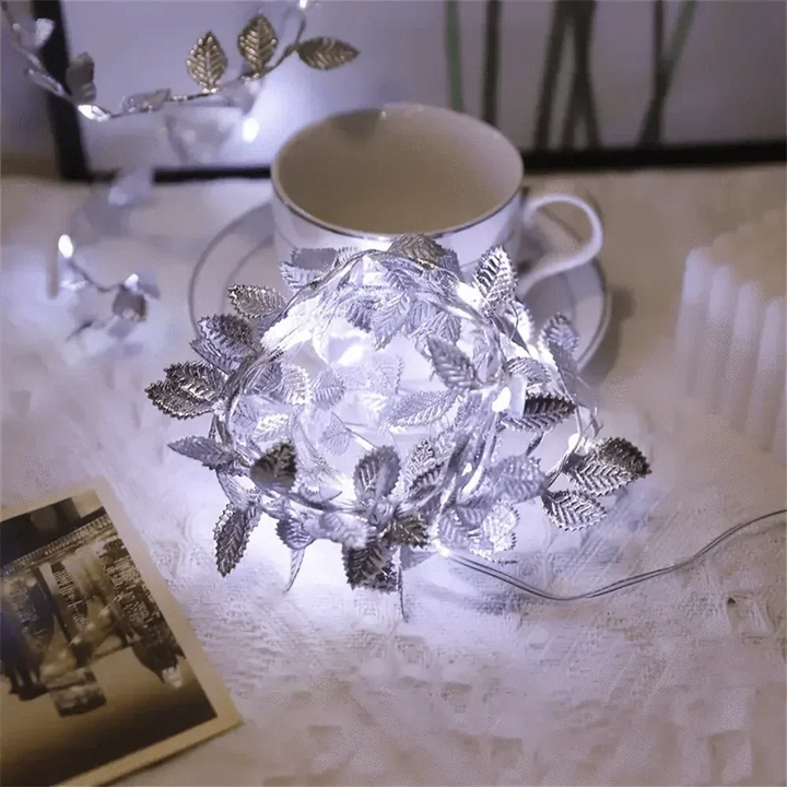 Guldblad LED Ljussträngar