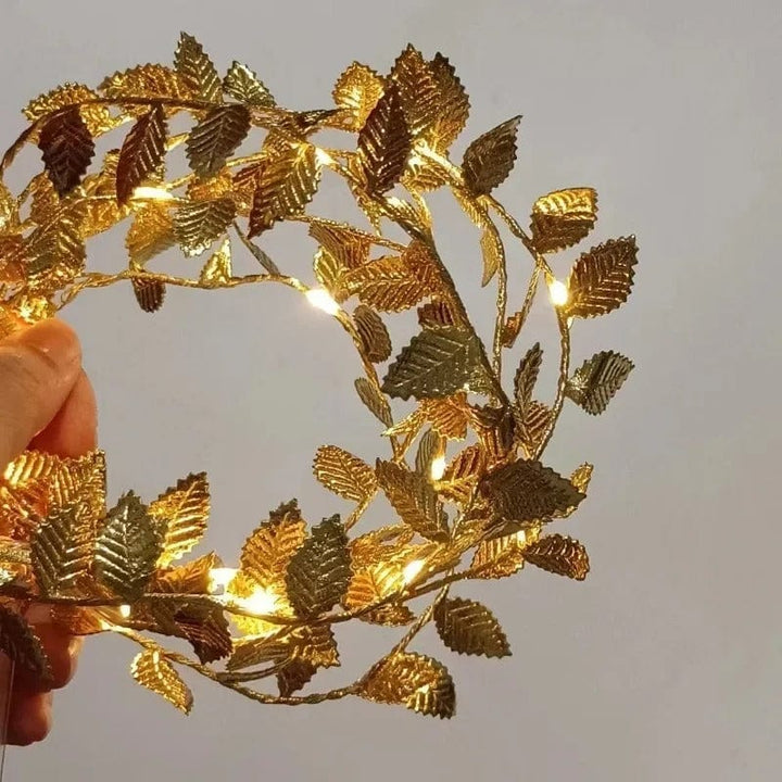 Guldblad LED Ljussträngar