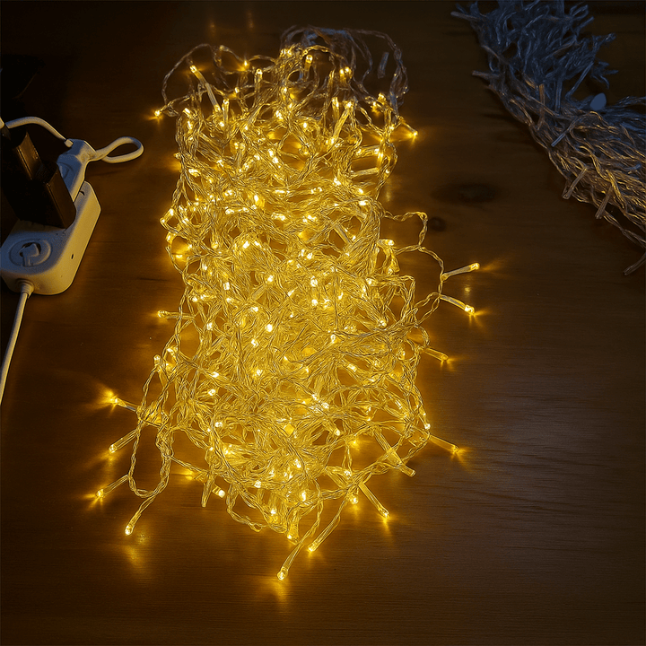 Icicle String LED Twinkle Effekt Ljus