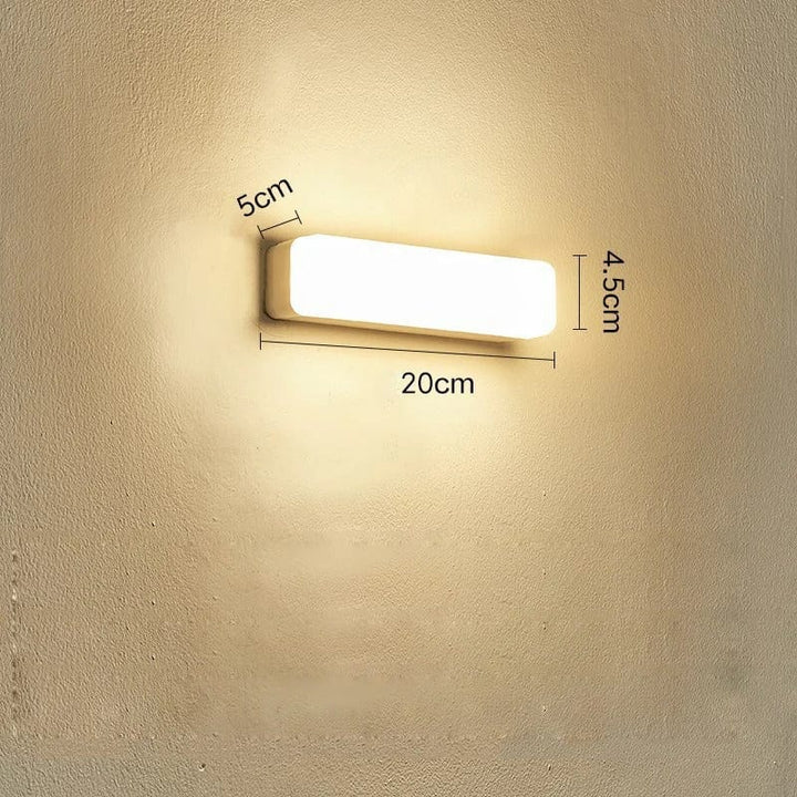 LED Badrumsspegel Ljus