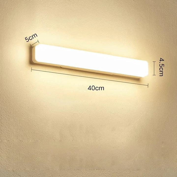 LED Badrumsspegel Ljus