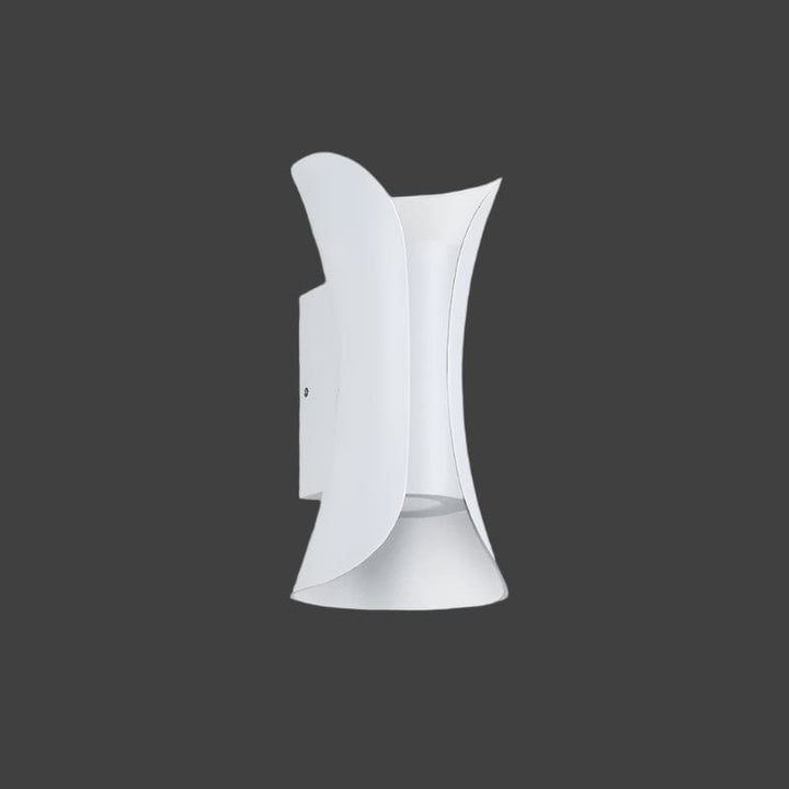 LED Vägglampa Med Modern Design – Vattentät - Aluminium - Inomhus/Utebruk