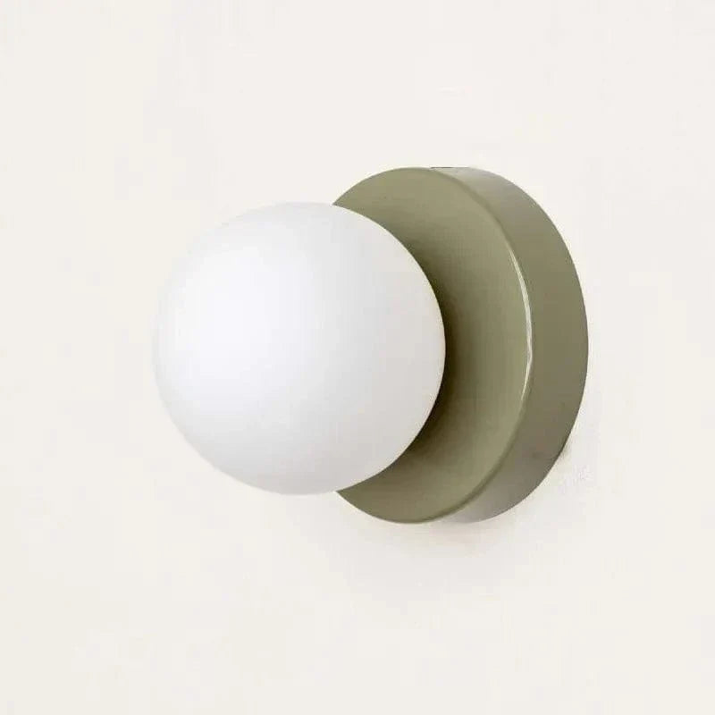 Macaron Mini Glass Vägglampa LED