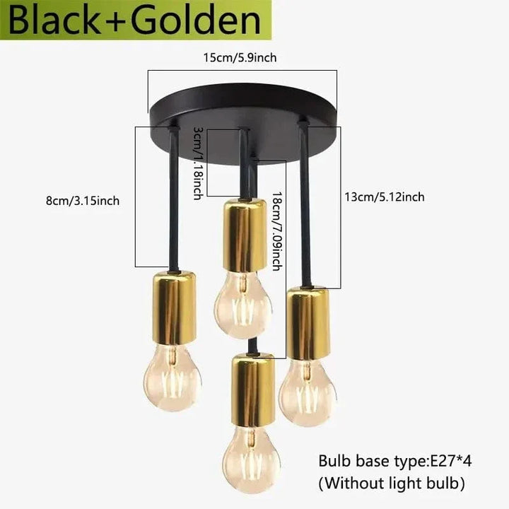 Modern Industriell Taklampa