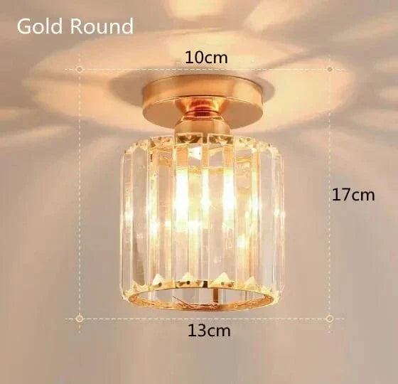 Modern Hängande Taklampa - Retro Stil - E27 Bas - Metall/Glas Skärm - Svart/Guld Finish - Idealiskt För Hemmets Entré/Kök