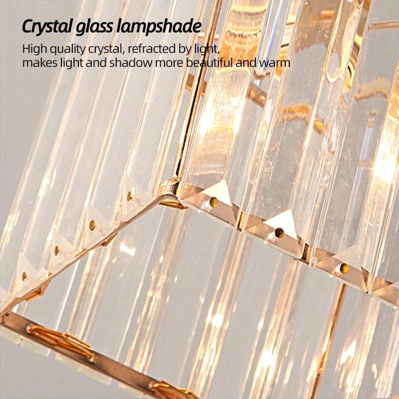 Modern Hängande Taklampa - Retro Stil - E27 Bas - Metall/Glas Skärm - Svart/Guld Finish - Idealiskt För Hemmets Entré/Kök
