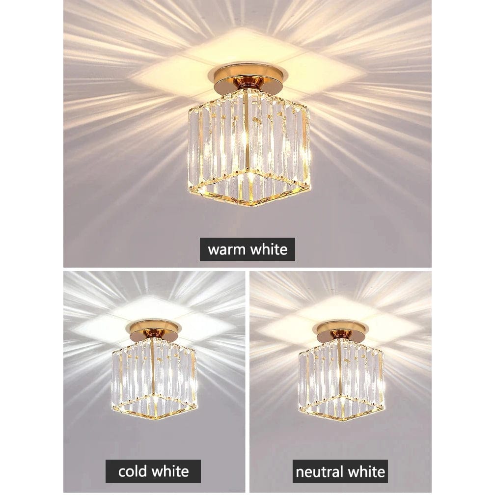 Modern Hängande Taklampa - Retro Stil - E27 Bas - Metall/Glas Skärm - Svart/Guld Finish - Idealiskt För Hemmets Entré/Kök