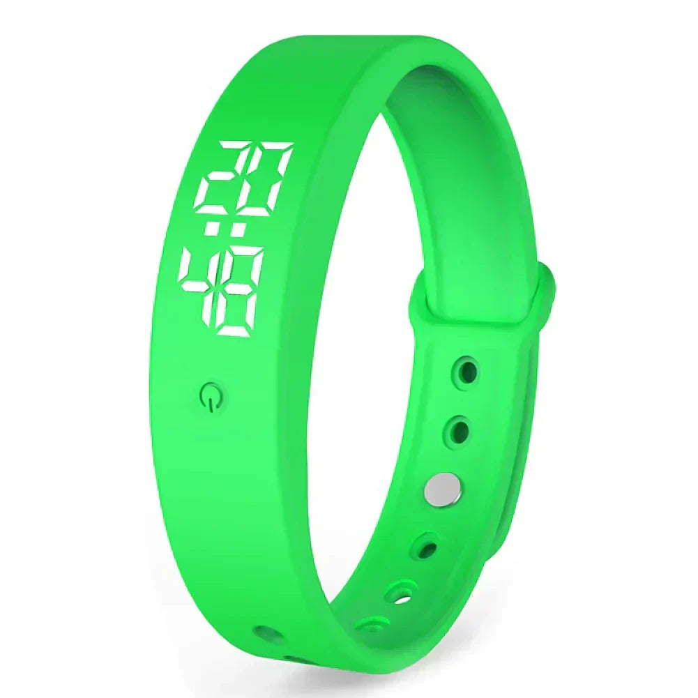 Fitness Tracker Vattentålig Digital Sportklocka